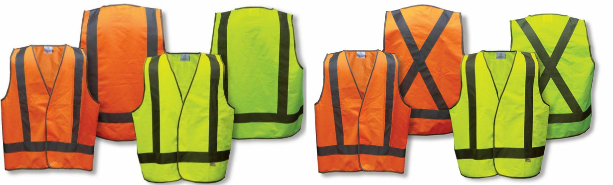 Hi Vis Safety Day/Night Vest (JJ01)